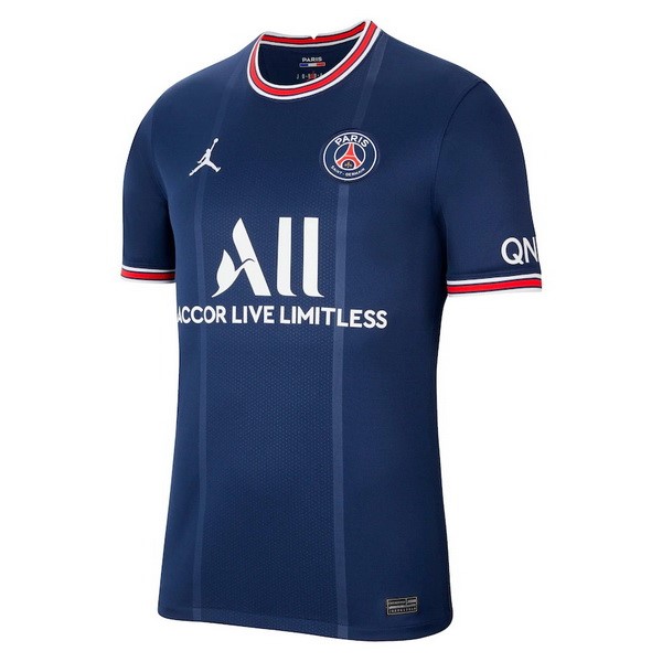 Camiseta Paris Saint Germain Primera Equipación 2021-2022 Azul
